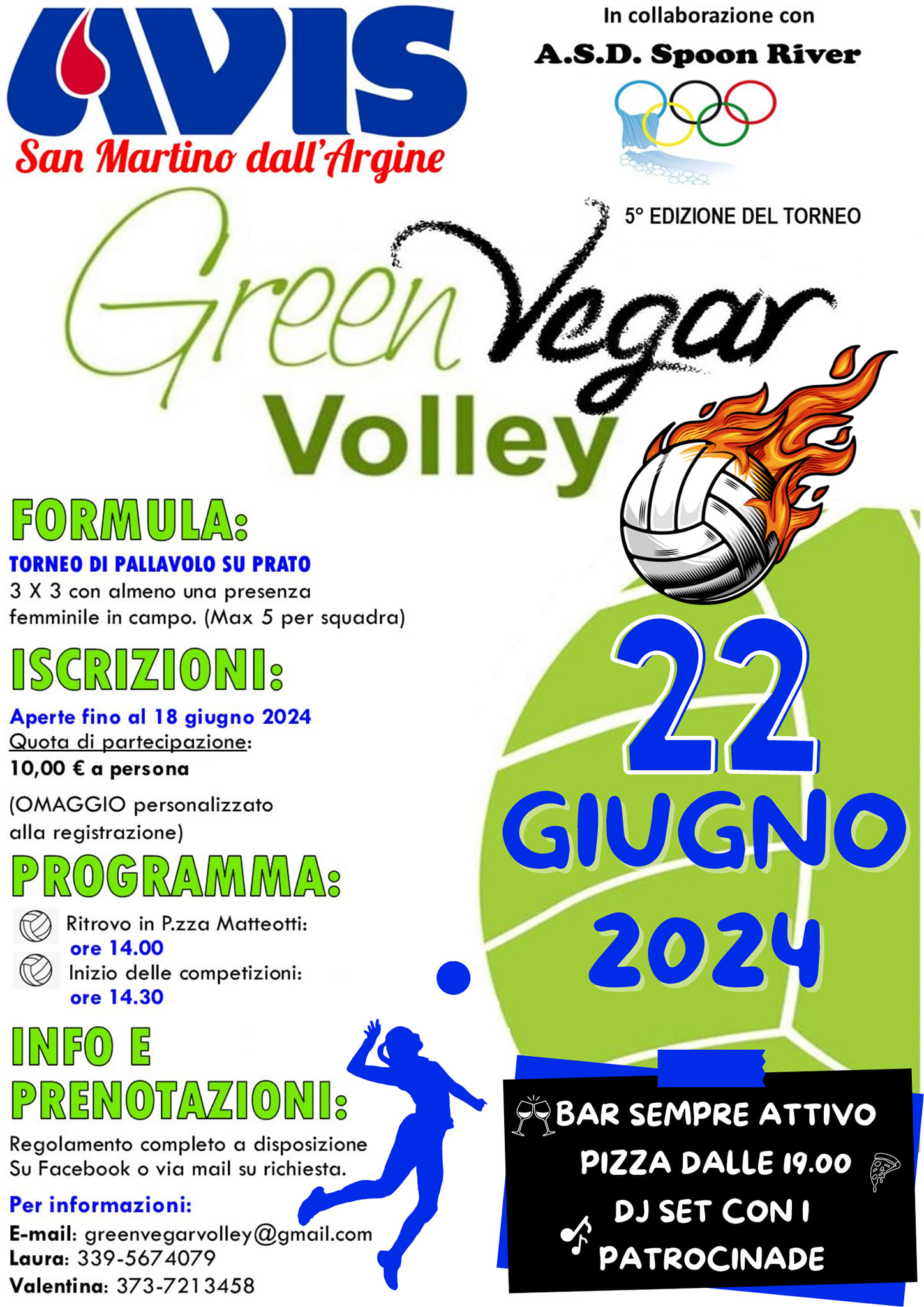 Green Vegar Volley