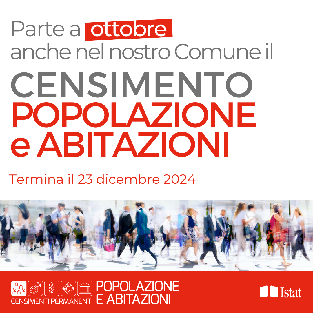 Censimento della popolazione e delle abitazioni 2024